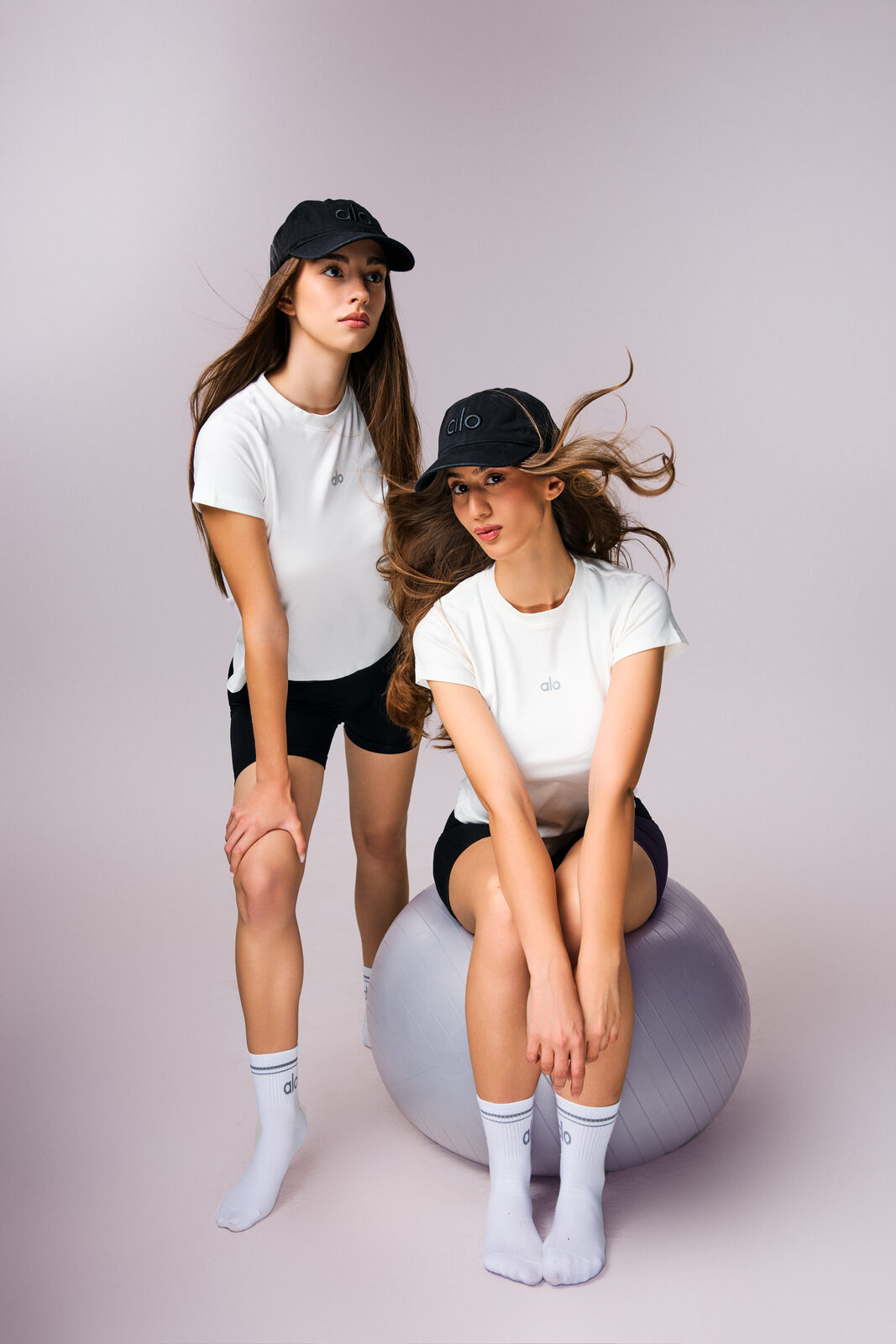 Crew tees, washed caps and ribbed socks